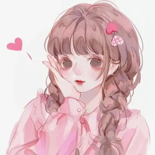 女生头像画风超可的萌妹子