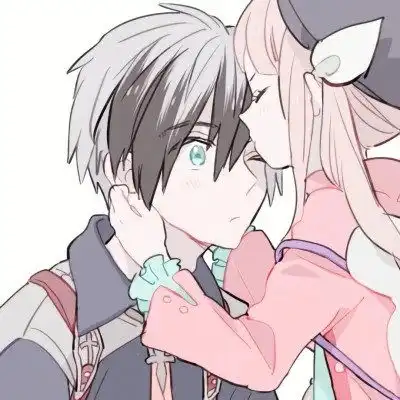  2023最新一对两张动漫情侣头像