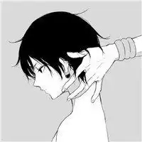  男生动漫头像黑白简约微信头像图片大全