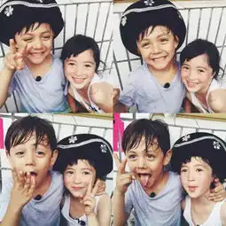  爸爸去哪儿萌娃合体天天石头......都要上初中了