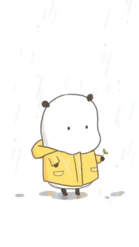  一个小白熊穿的黄色衣服手里拿的一朵花的头像