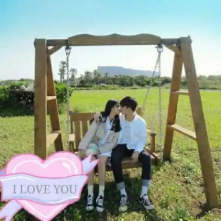  带字好看的情侣头像,我特别在乎你