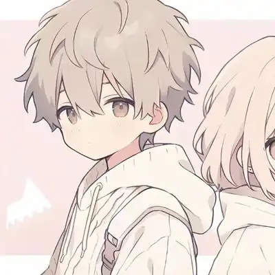  2023最新软萌动漫情侣头像