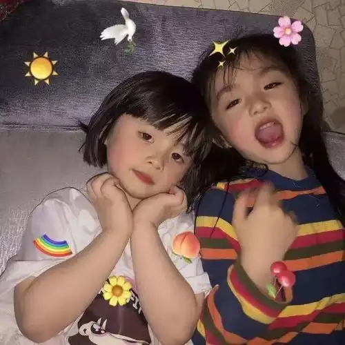 抖音点赞100w情侣头像闺蜜头像,好看到被疯抢