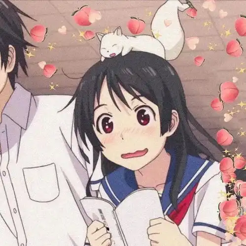  情侣头像遇见你以后我再也不用吃糖了因为你太甜了