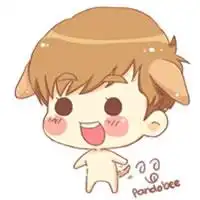  q版非主流qq头像素描五月的小孩