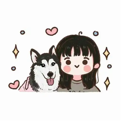  蜡笔娃娃卡通头像短发女生可爱手绘头像卡通手绘头像卡通可爱