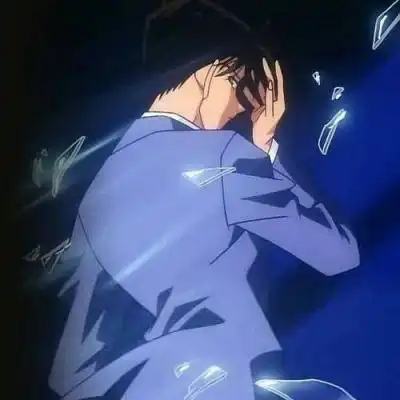  柯南情头一左一右抖音最火2020柯南一人一张cp情头