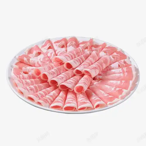  羊肉羊肉卷刷羊肉创意素材刷微博图标