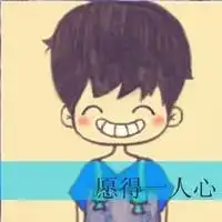  手绘卡通个性带字情侣头像