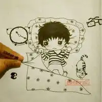  素描qq个性头像我的生活素描