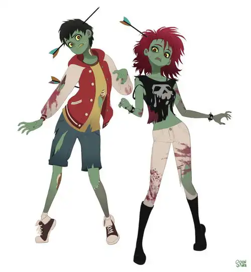  一组运动型情侣插画作品欣赏丨王氏教育集团