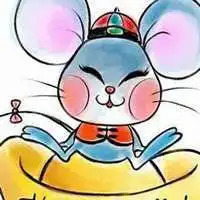  属鼠女吉利的招财的福寿的微信头像