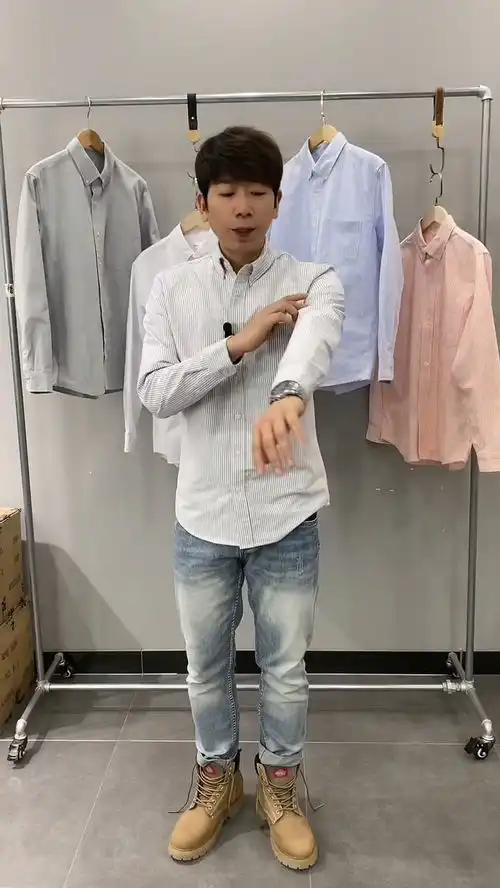  酷盖儿北美国民成衣品质好货2022年秋季新款男女情侣长袖衬衫衬衣潮