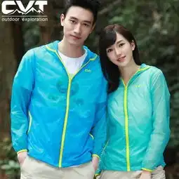  cvt希维途户外皮肤衣超轻薄男女情侣款防晒透气皮肤风衣