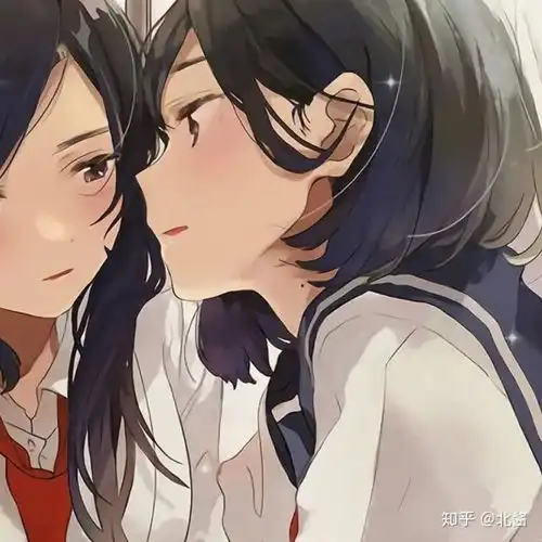 д好看的百合头像闺蜜头像,绝对不会烂大街