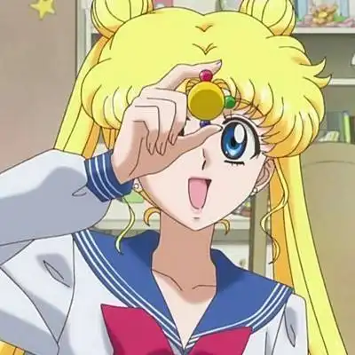  月野兔头像新版高清图片粉色系水冰月头像大全