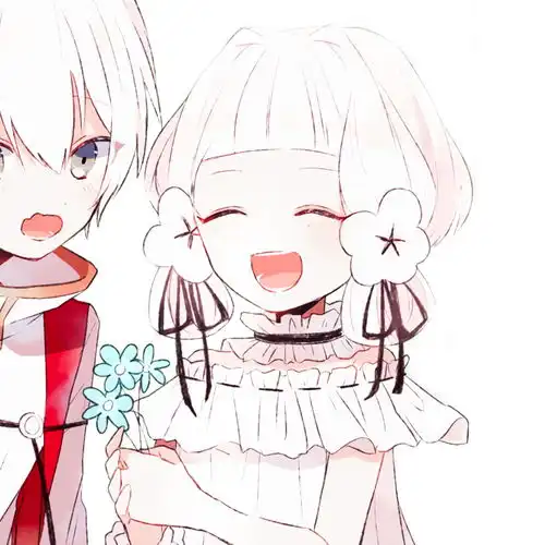  动漫情侣头像小众情头