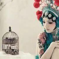  中国风戏子女生头像微信头像图片大全