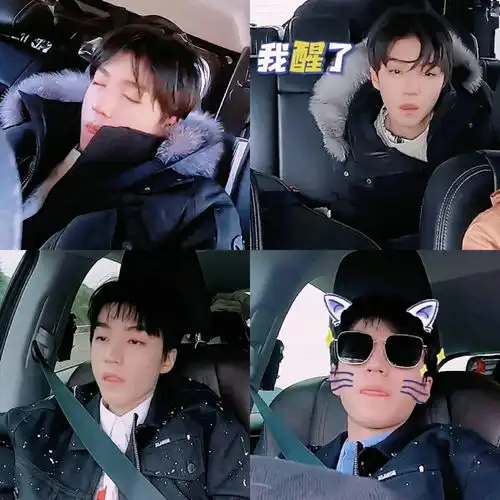  王俊凯吐舌头的小瞬间合集这是凯喵本喵没跑了