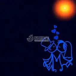  手绘亲吻的情侣商用正版图片下载图片id1539094正版图片