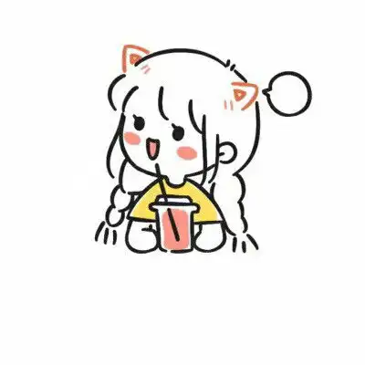  简约风情侣头像