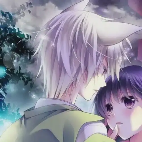  动漫情侣头像把爱情当做拥有却难以忘怀