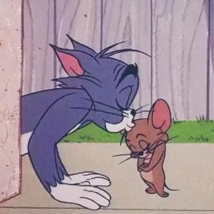  情头猫和老鼠汤姆杰瑞动漫卡通情侣头像系列