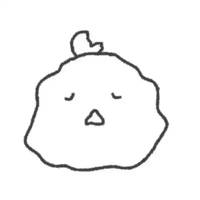  简约情侣头像一左一右简单干净白底很萌一对