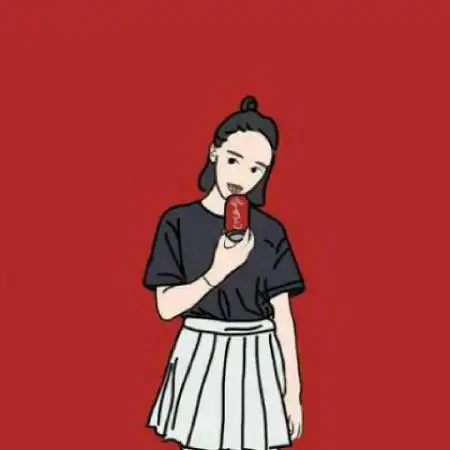  情侣卡通头像,只要幸福一辈子就足够了