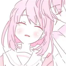  很甜的二次元卡通情侣头像