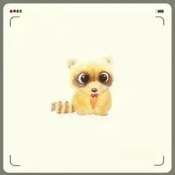  插画师嘎嘣豆的原创小动物彩铅绘画