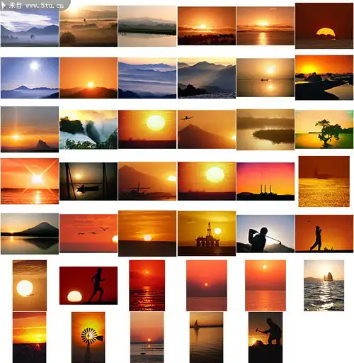  高清高尔夫背影人物