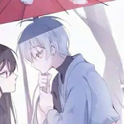 情侣头像一人一半动漫两张西瓜的良人是夏天