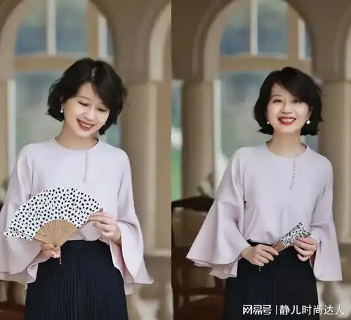  给中年女人的建议不留长发,不穿花哨的衣服,也能美到老