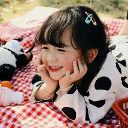  小女孩萌萌哒闺蜜头像一对两张四人五人同一人