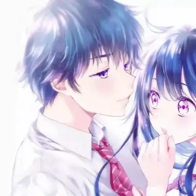  汐汐.动漫情头可爱唯美精致情侣头像我要个性网