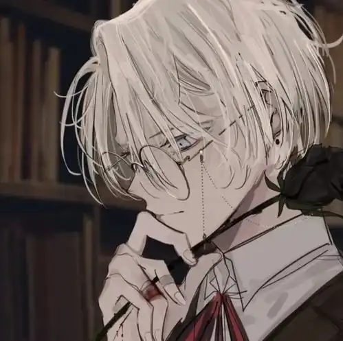  动漫男生头像神把黑暗中跳舞的心脏叫做月亮