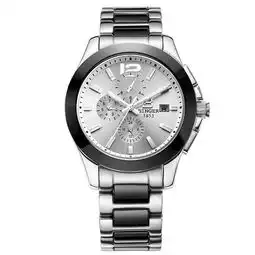  宾格binger手表全自动机械表陶瓷手表浪漫情侣手表女表男表精钢指针防水表