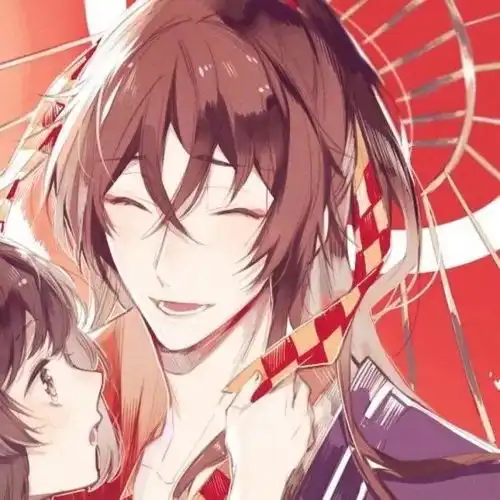  高清情头古风一男一女古风情侣头像一对