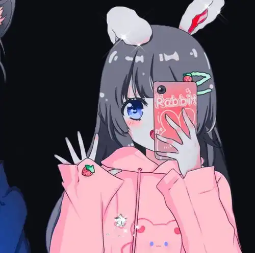  动漫情侣头像小众情头