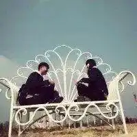 情侣头像一左一右两张分开个性网精选愿意和你久伴不离