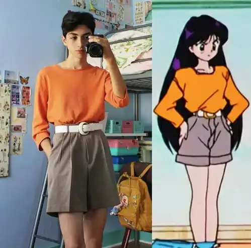  谁能想到最像美少女战士的博主是个男的