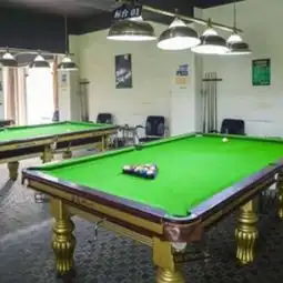  爵士台球桌球房加盟图片加盟店装修图