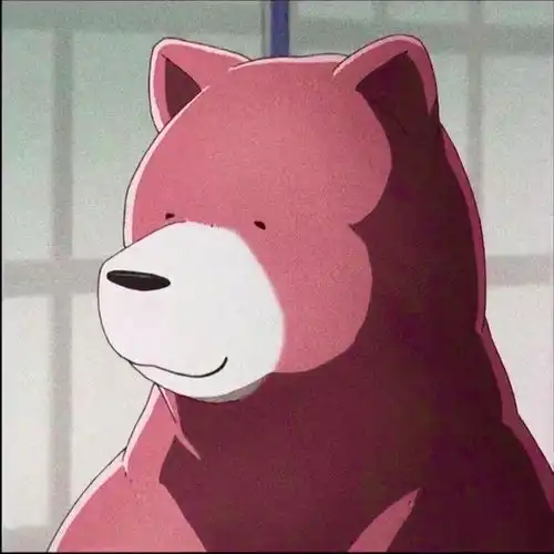  这个粉熊头像是情头吗出自于哪呢