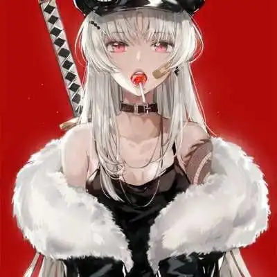  好看的漫画头像女生图片高冷高清二次元头像女