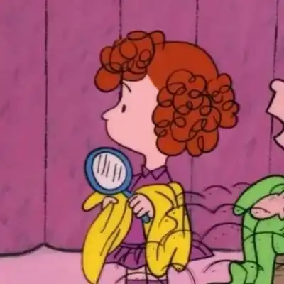  史努比情侣头像一对史努比和主人情侣头像一左一右