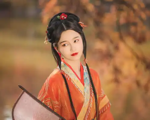 古风真人女生头像星散白鸥三四点,数笔横塘秋意