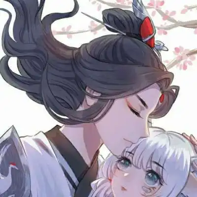  卡通情侣头像一左一右两张一组微信情侣头像卡通图片