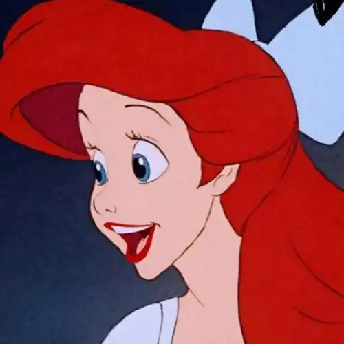  迪士尼公主头像爱丽儿头像